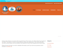 Tablet Screenshot of danaharbor.com
